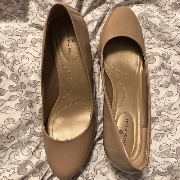 *SOLD*Bandolino Taupe 3in. Pumps - Picture 4 of 5